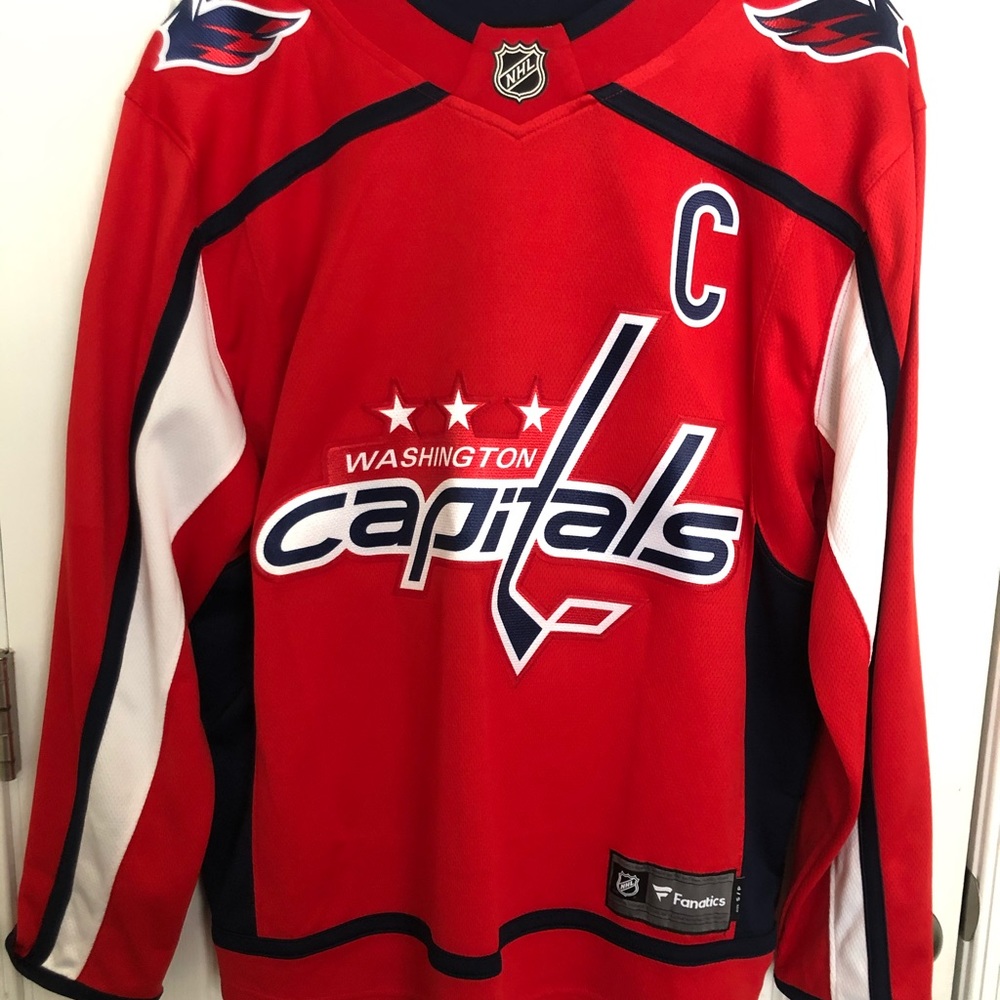 Washington Capitals Ovechkin Red Jersey